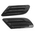 thumbnail image 1 of Unique Bargains 2PCS Auto Car Exterior Decoration Air Flow Fender Stickers Black, 1 of 1