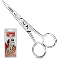 thumbnail image 1 of GHSDFBB Mustache Scissors Beard Trimming Cutting Kit for Facial Eyebrows Eyelashes Nose Hairs Shears Set (4.5"), 1 of 7