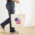 thumbnail image 4 of CafePress - Wisconsin American Flag Tote Bag - Unisex Canvas Tote Bag, Beige, 1-Piece, 4 of 7