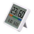 thumbnail image 1 of Hygrometer , Quick Response Date Time 3 In 1 Temp Humidity Monitor Smart Device  For Bedroom, 1 of 8