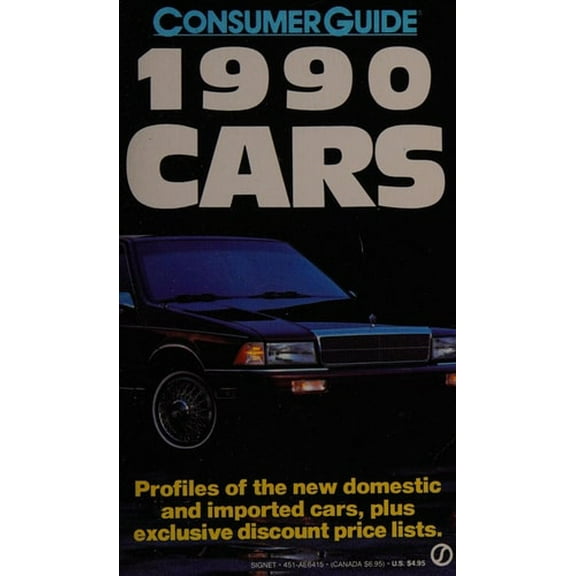 Pre-Owned Cars Consumer Guide 1990 (Unknown) 0451164156 9780451164155
