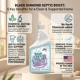 thumbnail image 3 of Septic Boost Septic Safe Toilet Bowl Cleaner - Acid-Free Toilet Cleaner with Enzymes for Septic Tank Treatment - Effective Cleaning & Deodorizing Bio-Based Liquid Toilet Bowl Cleaner (1-Gallon), 3 of 4