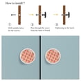 thumbnail image 4 of 4 Pcs Strawberry Knobs for Kitchen Cabinet Cupboard Dresser Bookcase Drawer Pulls Handles Round Home Decor, 4 of 5