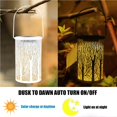 thumbnail image 3 of Maoww LED Solar Tree Leaves Projection Light Solar Lantern IP44 Waterproof Garden Decor Hanging Night Lamp No.1, 3 of 5