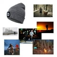 thumbnail image 6 of Morttic LED Beanie Hat with Light,USB Rechargeable Light Up Hat with Adjustable Brightness,Ultra Soft Material, 6 of 6