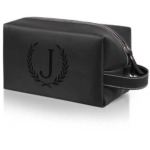 Neceser Aganmi personalizado de piel sintética impermeable de 23 x 12 x 14 cm