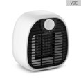 thumbnail image 1 of Inteprter Calentador de ventilador Mini calentador de espacio Calentador pequeño para interiores Ahorro de energía Calentador electrónico de escritorio Suministros térmicos No.3 EU Plug Inteprter HA027150-03, 1 of 1