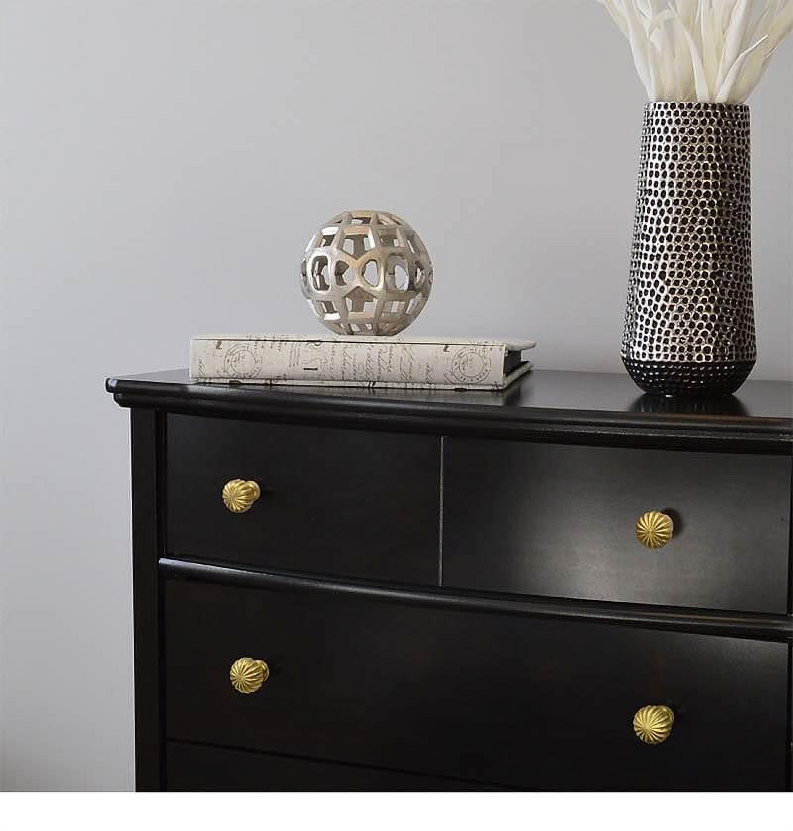 Random Living Pumpkin Cabinet Knobs Brass