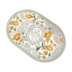 thumbnail image 1 of Alfombra de baño con diseño floral, de secado rápido, antideslizante, con respaldo de goma, súper absorbente. Estilo C, 1 of 9
