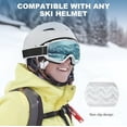 thumbnail image 3 of Findway Ski Goggles, 100% UV Protection OTG Snow Goggles for Men, Women & Youth, 3 of 6