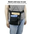 thumbnail image 3 of Restaurant Belt Bag Adjustable Portable Lightweight Canvas Waiter Waist Pouch, 3 of 5