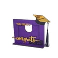thumbnail image 2 of Graduation Season Wooden Tabletop Ornament Natural Wood Material Exquisite Durable Multi-Purpose Design Bookcase Photo Display Good Wishes Commemorative Graduation Gift for Students Decoration, 2 of 7
