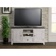 thumbnail image 5 of Martin Svensson Home Monterey Solid Wood TV Stand in White with Gray Top, 5 of 9