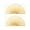 Yellow, variant on 2 PCS Arch Window Shade Radius 12 inch Half Circle Arched Non-Woven Stick on Cut to Size self Adhesive Light Filtering Half Moon Round Window Covering Pleated Blinds for Front Door