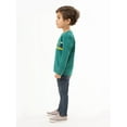 thumbnail image 3 of U.S. Polo Assn. Toddler Boy Stripe Long Sleeve T-Shirt, Sizes 2T-5T, 3 of 4