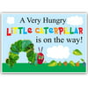 Hungry Caterpillar Baby Shower Banner