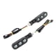 thumbnail image 4 of 2Pcs Motorcycle Turn Signal 3 Color LED Driving Lights Universal Car Modification Lamp, 4 of 5