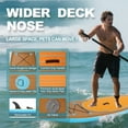 thumbnail image 4 of HHSJZWCY 10' Ultra-Light Inflatable Stand up Paddle Board for Adult, Extra Wide SUP with Premium Accessories, 4 of 7