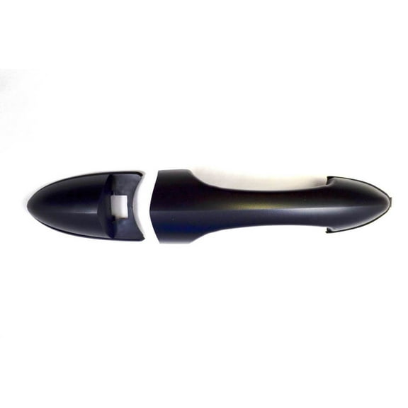 PT Auto Warehouse FO-3343A-FRK - Outer Exterior Outside Door Handle, Textured Black - without Keyhole, Front (Left = Right) Fits select: 2000-2007 FORD FOCUS