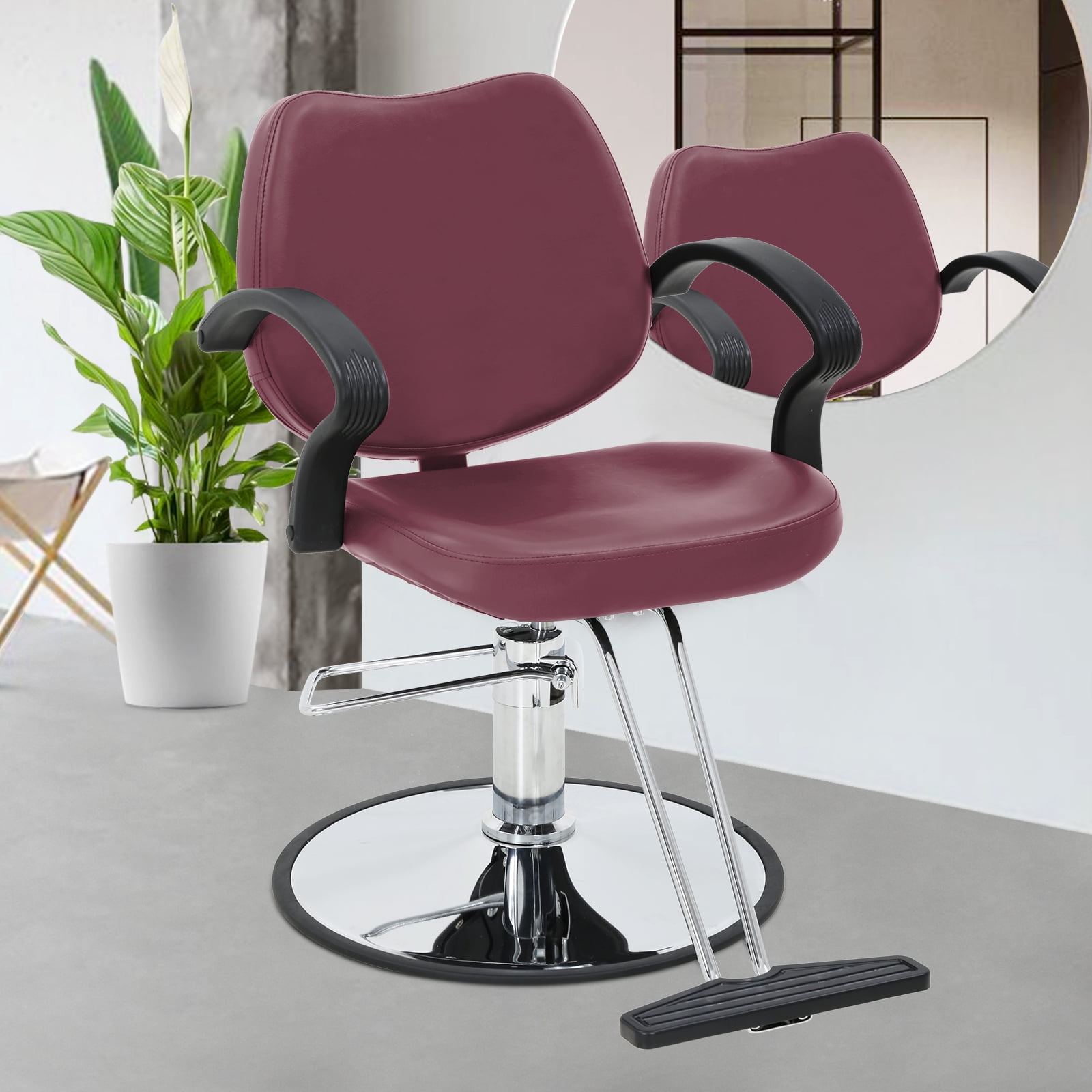 Beauty Salon Styling Chairs Hydraulic Pump Barber Chair Swivel Hairdressing Chairs for Hair