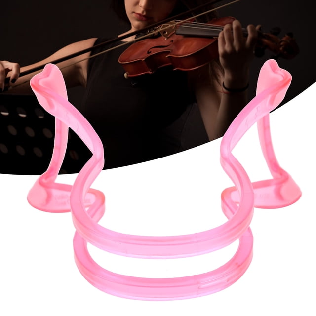 Violin Bow Collimator Thermoplastic Violin Bow Collimator Bow Collimator Elastomer Material Elastic Design Straighten Adjuster Guiding Tool for Violin Beginners