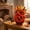 C, variant on Artificial Pumpkin Table Centerpiece Fall Foam Arrangement with Maple Leaves Berries Sunflower Mini Gourds, Halloween Thanksgiving Harvest Decor for Home