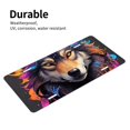 thumbnail image 4 of Zufioo Colorful Wolf Head Print Car Aluminum Front License Plate, 12x6 Inch Decorative Personalized Car License Plate Car Accessories, 4 of 8