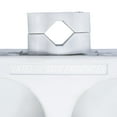 thumbnail image 3 of Extreme Max 3005.5687 Adjustable 2-Drink Mug Cup & Can Holder for Horizontal and Vertical Round Pontoon Rails - White, 3 of 4