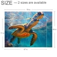 thumbnail image 2 of Turtle Polyester Right-Angle Floor Mat - Kitchen Mat for Indoor Outdoor Use - Durable Waterproof Entrance Mat for Home and Office - Grey Color, 2 of 6