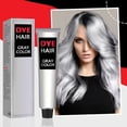 thumbnail image 2 of Hair Dye Hair Granny Hair Trend Peluquería Cabello Fácil De Cuidado Del Cabello Duradero Suave Sin Dañar El Cabello Gentle Formula Conditioning Easy Application Long-Lasting, 2 of 8