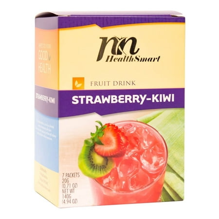 HealthSmart - Cold Fruit Drink - Strawberry Kiwi - 15g Protein - Low Calorie - Low Carb - Sugar Free - Fat Free -
