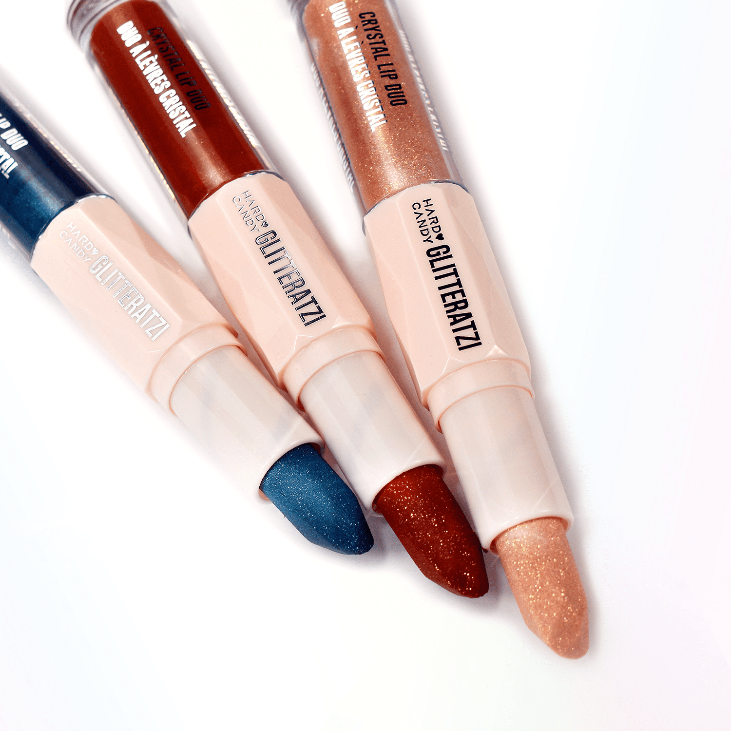 Hard Candy Glitteratzi Crystal Lip Duo, 2.8mL