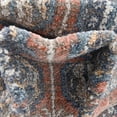 thumbnail image 3 of Unique Loom Aramis Collection Area Rug - Conner (7' Round Rust Red/Brown), 3 of 6