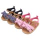 thumbnail image 2 of Verano Bebé Niñas Gingham Sandalias Casual Bowknot Zapatos De Playa Antideslizante Suela Suave A Cuadros Recién Nacido Niño Prewalker Primeros Para Caminar 0-18 Meses, 2 of 4