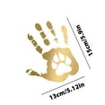 thumbnail image 3 of Meitianfacai Funny Handprints And Dog Sole Of The Foot Vinyl Cars.Auto Parts Sticker, 3 of 5