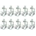 thumbnail image 1 of Soporte de conducto Uxcell 10Pack con abrazadera de viga para tubería adecuada para 3/4"(20mm), 1 of 5