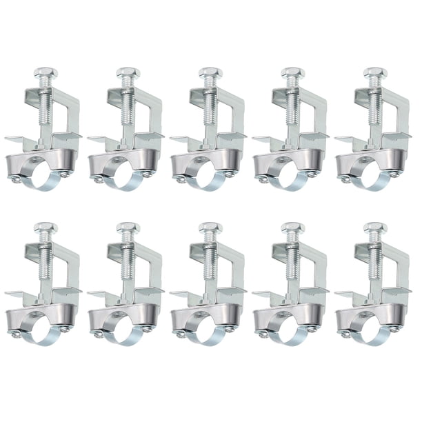 Soporte de conducto Uxcell 10Pack con abrazadera de viga para tubería adecuada para 3/4"(20mm)