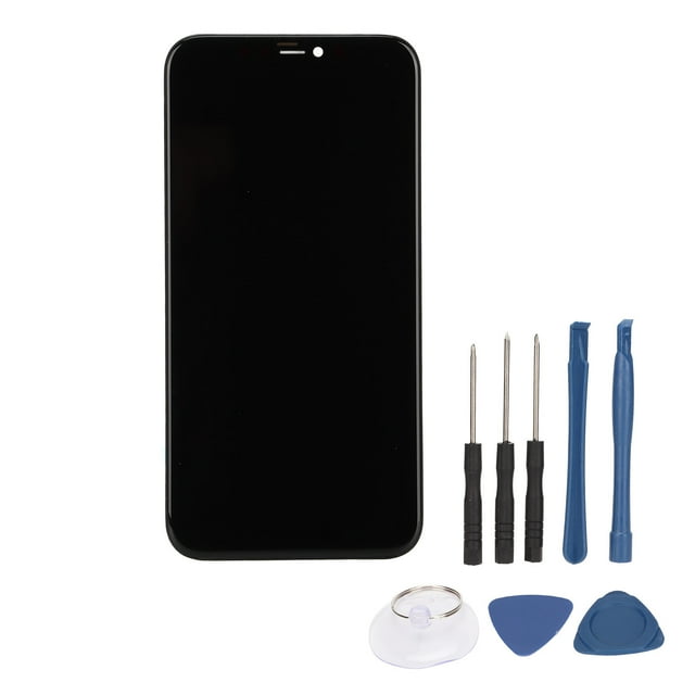 Kit Complet de Remplacement d'Écran de Téléphone Écran Tactile LCD avec Outils pour IPhone XR