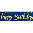 thumbnail image 4 of Blue Backdrop Happy Birthday Banner with Balloons Gifts Fireworks Party Supplies Photography Props Birthday Decoration Birthday Party Backdrop Decorations, 4 of 8