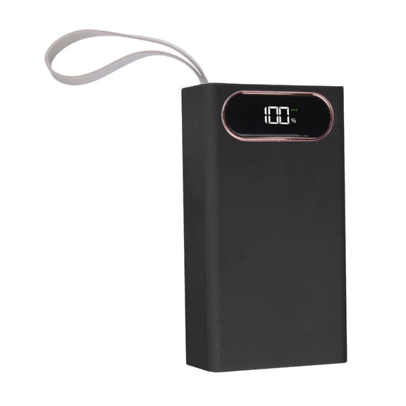 Battey Case Assembly for 12 Flat Top 18650 Batteries Large Capacity Quick Charging Box For Emergency Backups