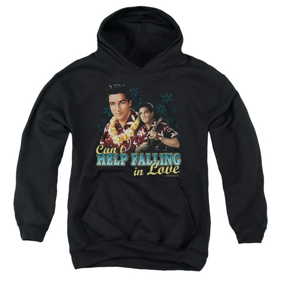 Elvis Presley - Cant Help Falling - Youth Hooded Sweatshirt - Small
