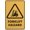 Warning Sign 1, variant on Caution Garage Opens Outwards Sign - 8"x12" Vintage Metal Warning Sign, Retro Industrial Decor for Home Farm Bar Coffee Shop Club Wall Decoration