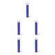 thumbnail image 2 of Cateissary Molde para cubitos de hielo de 10 cavidades, bandeja para bebidas frías, portátil, reutilizable, molde para hacer bricolaje, cocina para Triangular azul 5piezas Cateissary CBP208098, 2 of 6