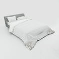thumbnail image 3 of Ambesonne Grey Bedding Set 3 Pcs, Rococo Style Ornaments, Twin, Pale Grey and Grey, 3 of 3