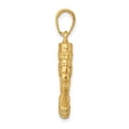 thumbnail image 2 of 14k 3-D Nefertiti Pendant, 2 of 5