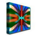 thumbnail image 3 of Trademark Fine Art "Tree Light Symmetry Blue Green" Canvas Wall Art by Amy Vangsgard, 3 of 4