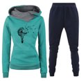 thumbnail image 1 of Puntoco Moda Mujer Otoño Invierno Trajes Chándales Impresión Manga Larga Jersey Sudaderas Pantalones Traje Liquidación Puntoco Puntoco-3915, 1 of 2