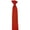 Red, variant on Solid Color Clip On Neck Tie for Men and Women Adjustable Pre Tied Lazy Necktie