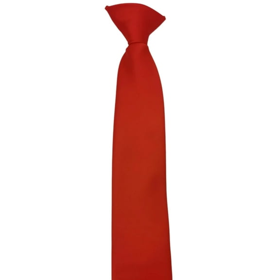 SIEYIO Adjustable Pre Tied Lazy Necktie for Men and Women Solid Color Clip On Neck Tie