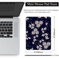 thumbnail image 2 of SHILIU-Small Mouse Pad, Mini Mouse Pad 6 X 8 Inch with Non-Slip Rubber Base for Keyboard Tray Laptops Wireless Mouse Home Office Travel, Washable & Portable (Daisy), 2 of 4
